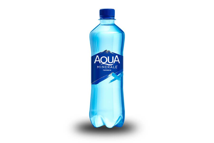 НапійAqua minerale газована (0,5л) доставка