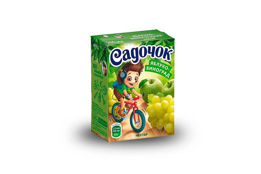 НапійСік Садочок Яблуко-виноград (0,2л) Львів