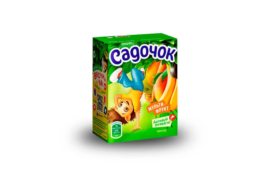 НапійСік Садочок Мультифрукт (0,2л) замовити