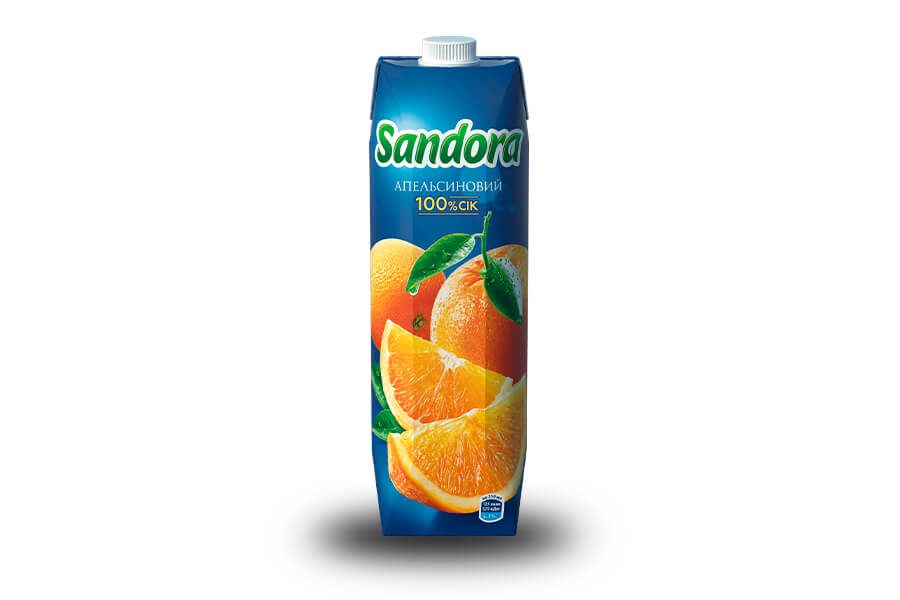 НапійСік Sandora Апельсин (1л) доставка